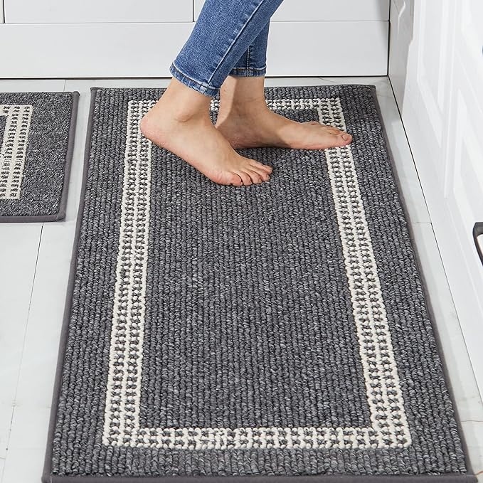 COSY HOMEER Kitchen Rugs Non-Slip